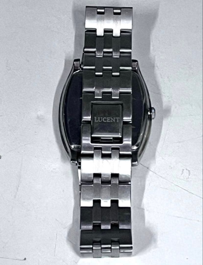 SEIKO Lucent 5Y89 Quartz 1.25in Silver Tone