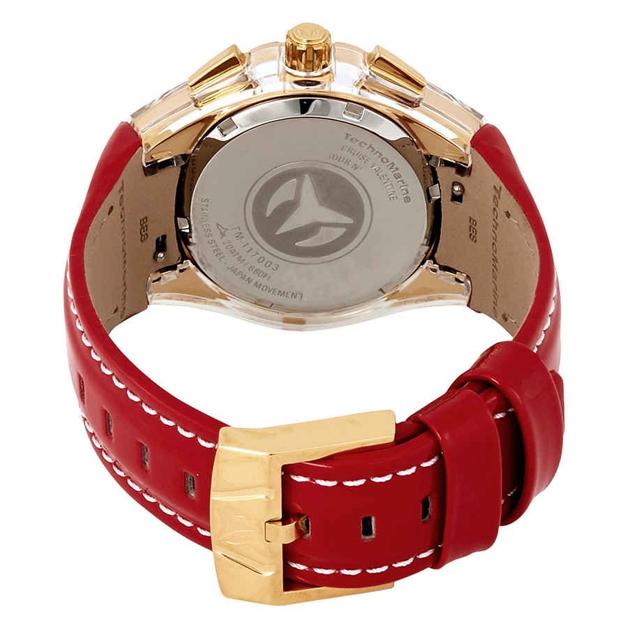 Technomarine Cruise Valentine Chronograph Quartz White MOP Dial Ladies Watch