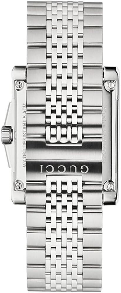 Gucci G-Timeless Men’s Black Dial Stainless Steel Watch – YA138401 ($1150 MSRP)