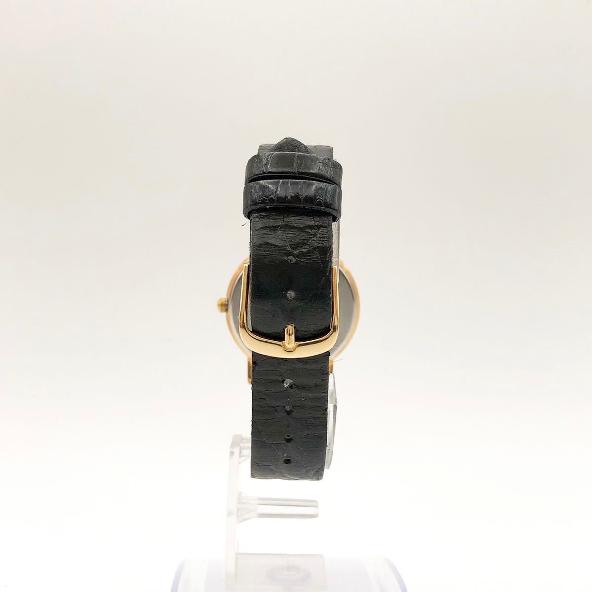 Battery replaced SEIKO 7N01 HZA0 Quartz Crystal Glass Seiko White Gold