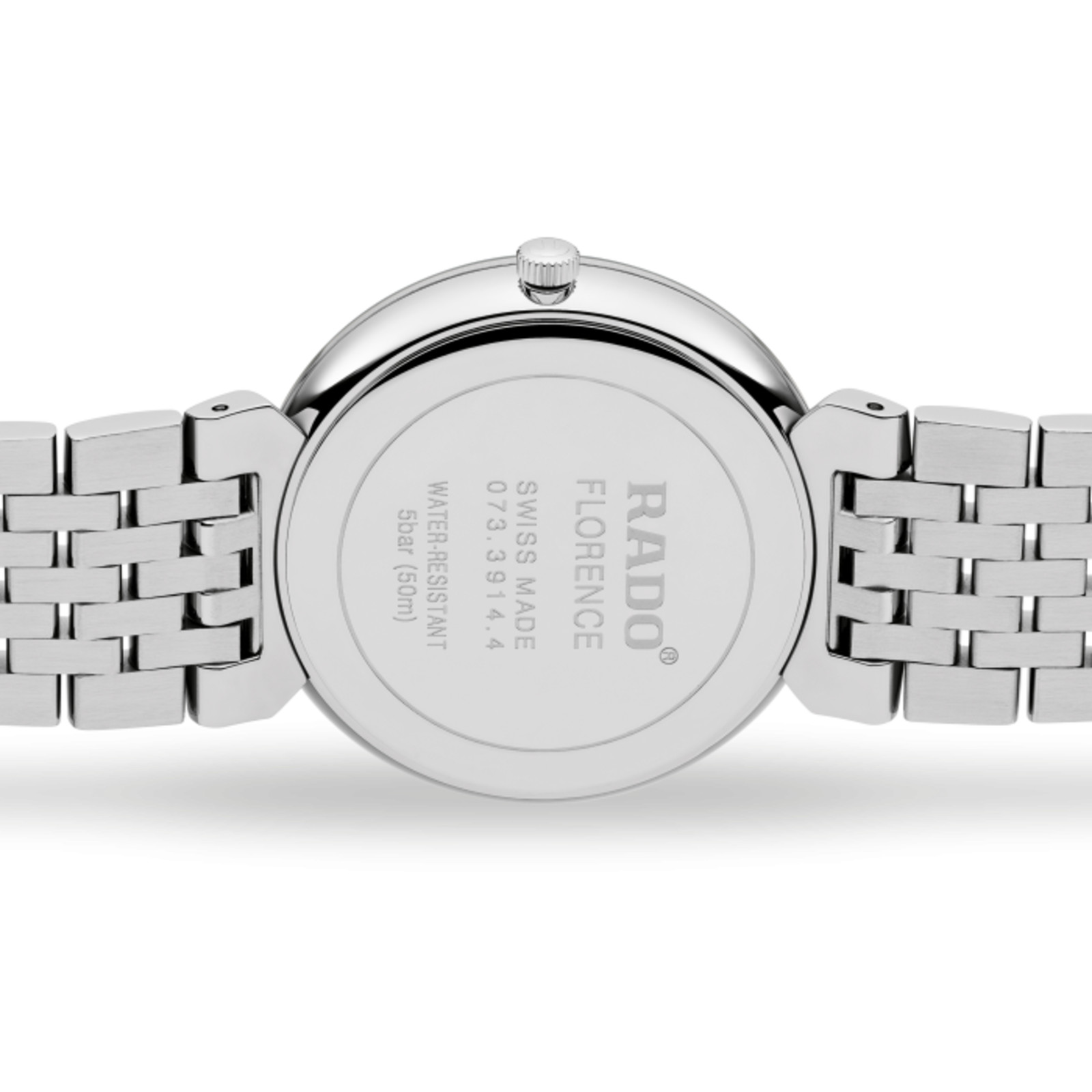 Rado Florence Classic Diamonds Stainless Steel Black Dial Men’s Watch R48912713