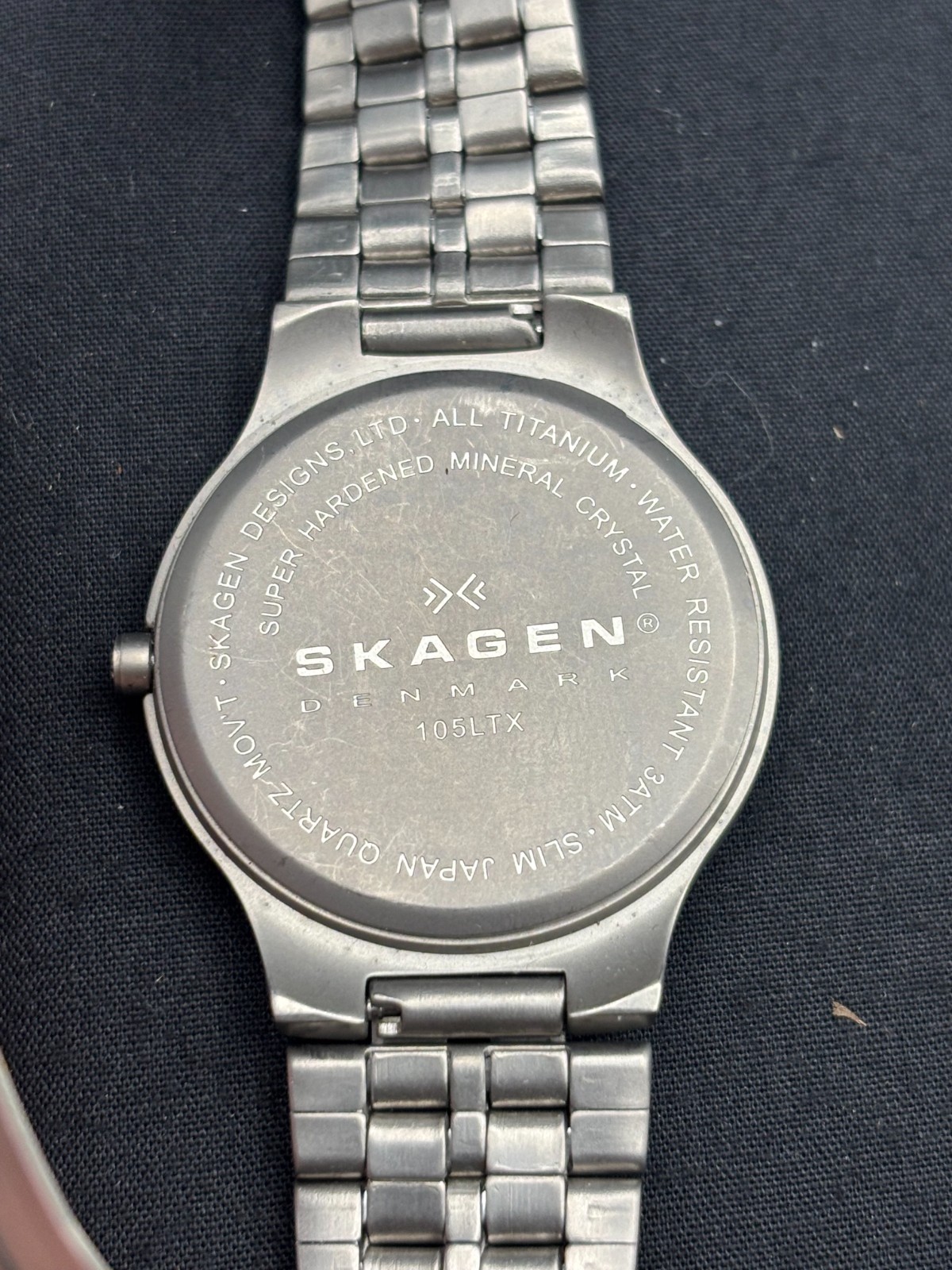 Skagen 105LTX Titanium Men’s Quartz Watch