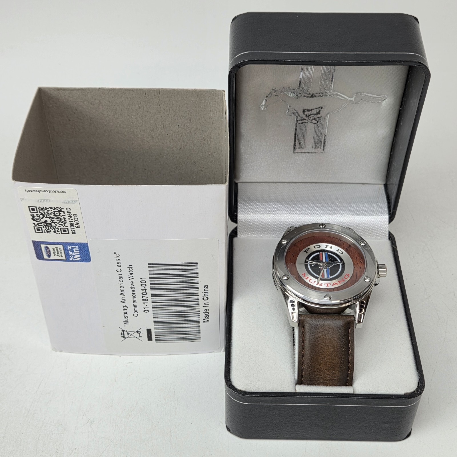 Ford Mustang Uhr The Bradford Exchange American –Ø42mm Herrenuhr #3123