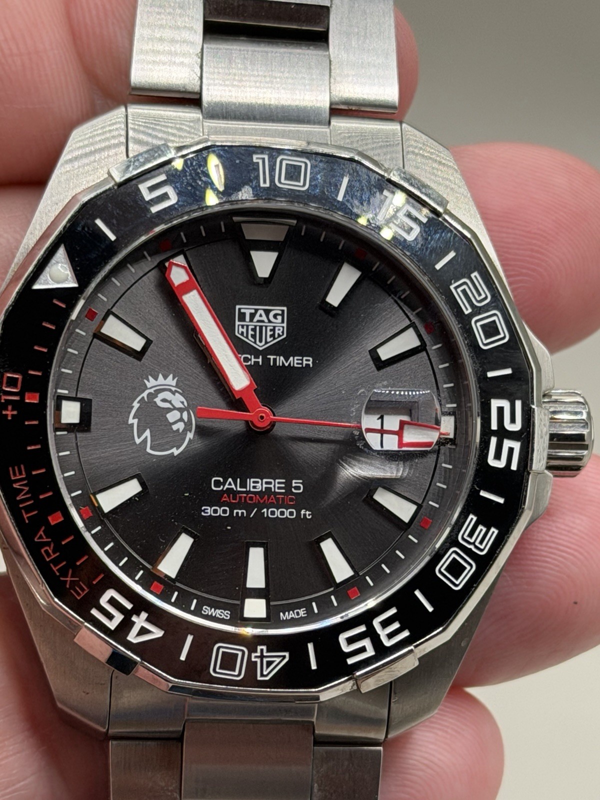 TAG HEUER Aquaracer Caliber 5 WAY201D Premier League Edition Automatic Watch