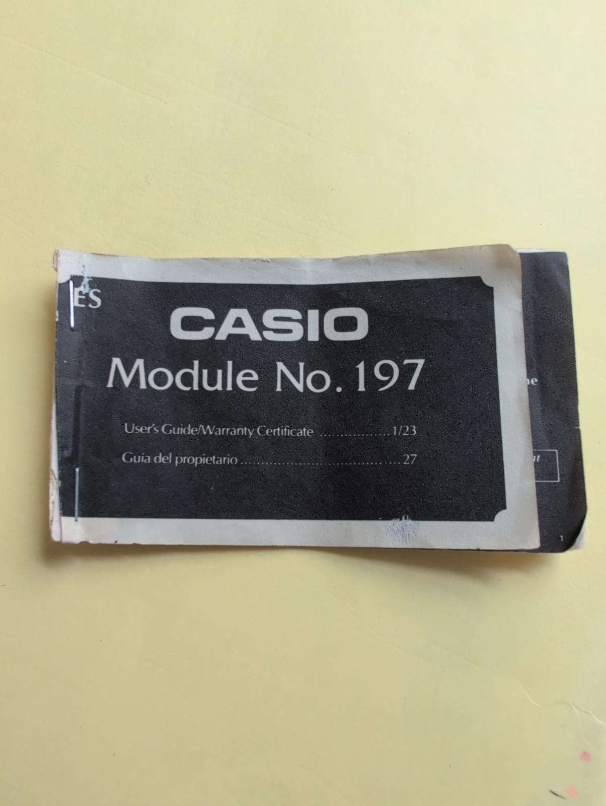 CASIO CFX-200 SCIENTIFIC CALCULATOR WATCH Module 197 With Manual, New Battery