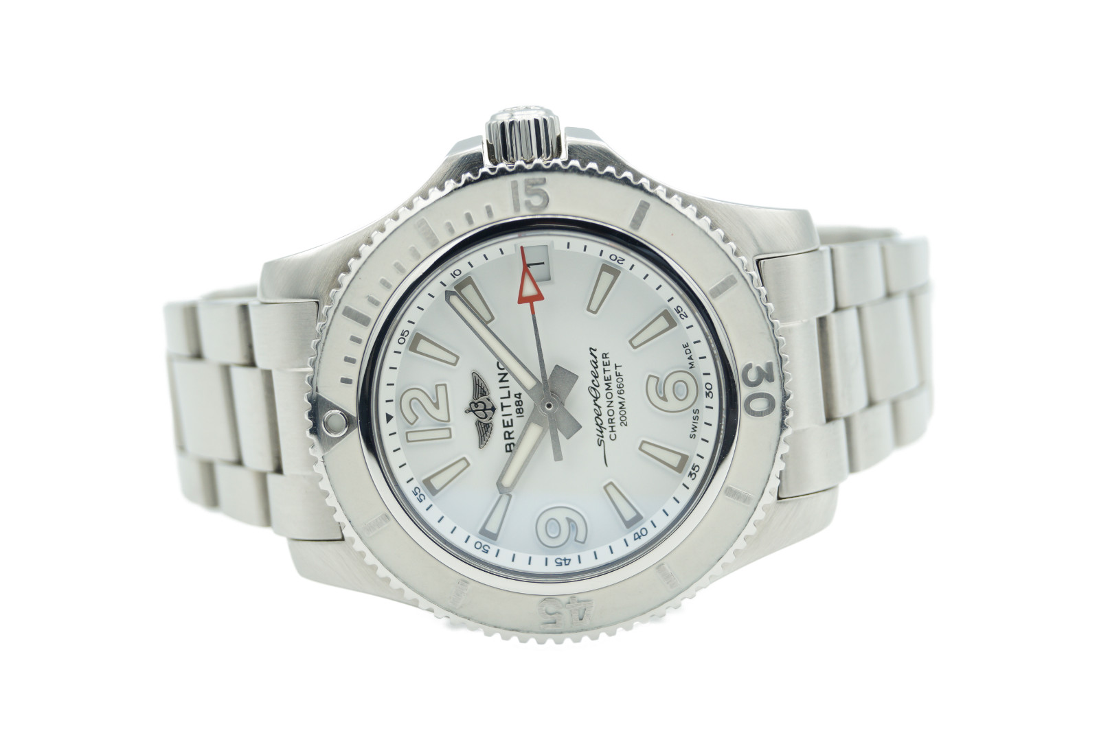 Breitling Superocean A17316 Chronometer Steel Unisex Automatic Watch