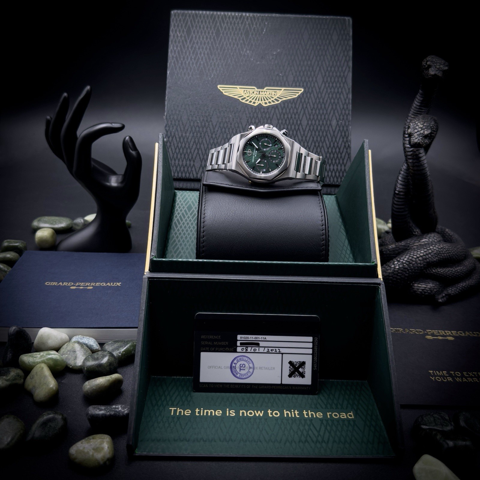 Girard Perregaux Lareato 1/188 Aston Martin Edtion Chronograph 81020-11-001-11A