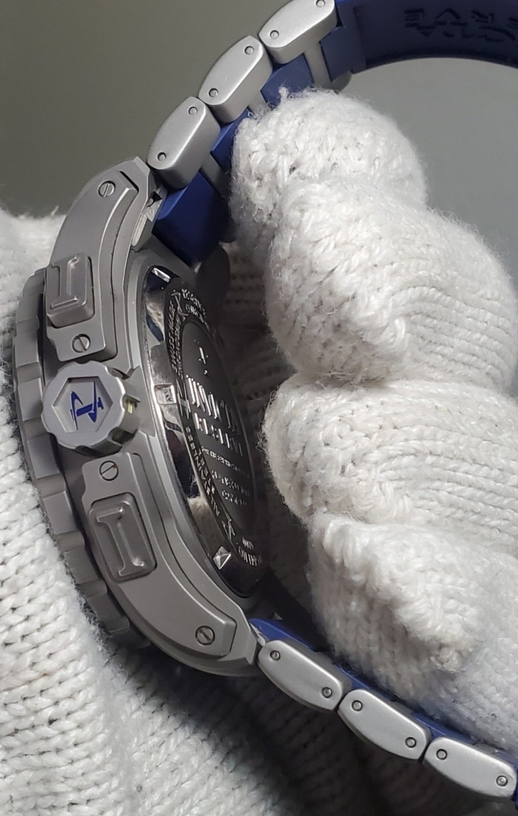 INVICTA RESERVE DIVER LEVIATHAN 0800 STAINLESS 200M 52mm MEN’S WATCH GRAY BLUE