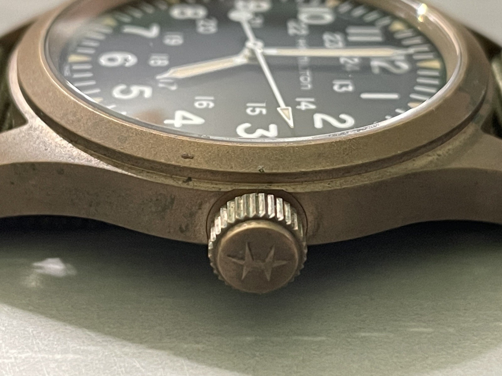 Hamilton Khaki Field Mechanical Bronze – Black Dial – H69459530 Full Set