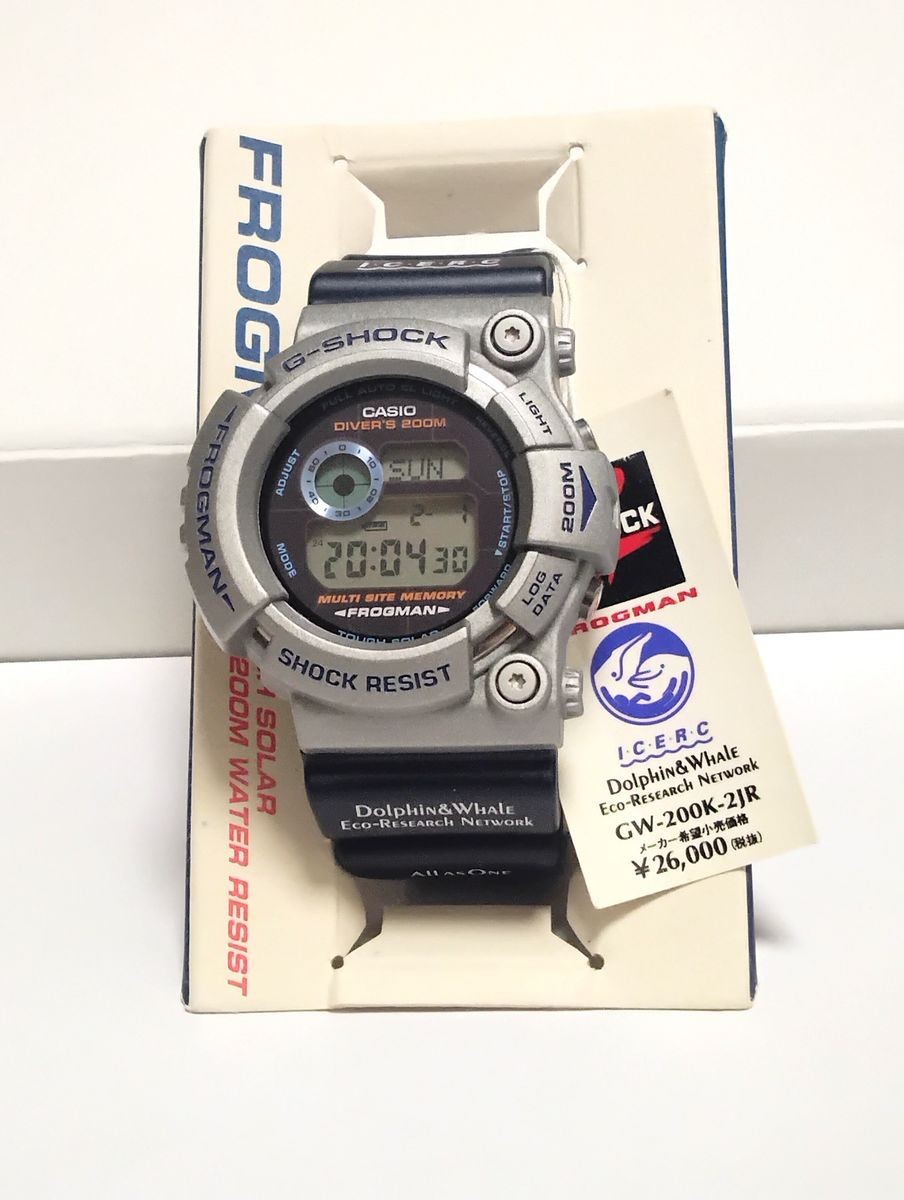 G-Shock FROGMAN GW 200K 2JR Ilkuji 2001 Frogman G-Shock No.gs2212