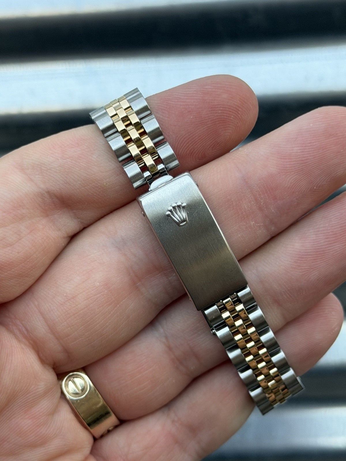 Rolex Lady-Datejust 26mm 69173 Gold and Steel Jubilee Bracelet Box & Papere
