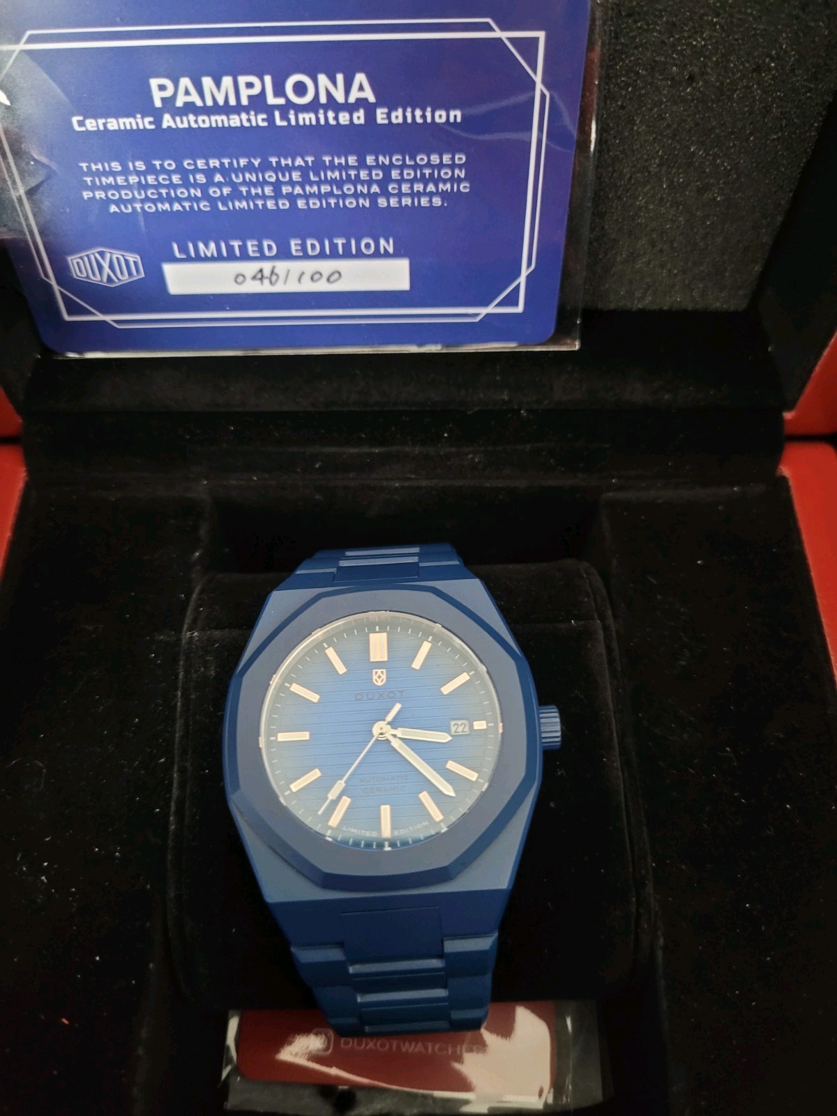 Duxot Pamplona Ceramic Automatic