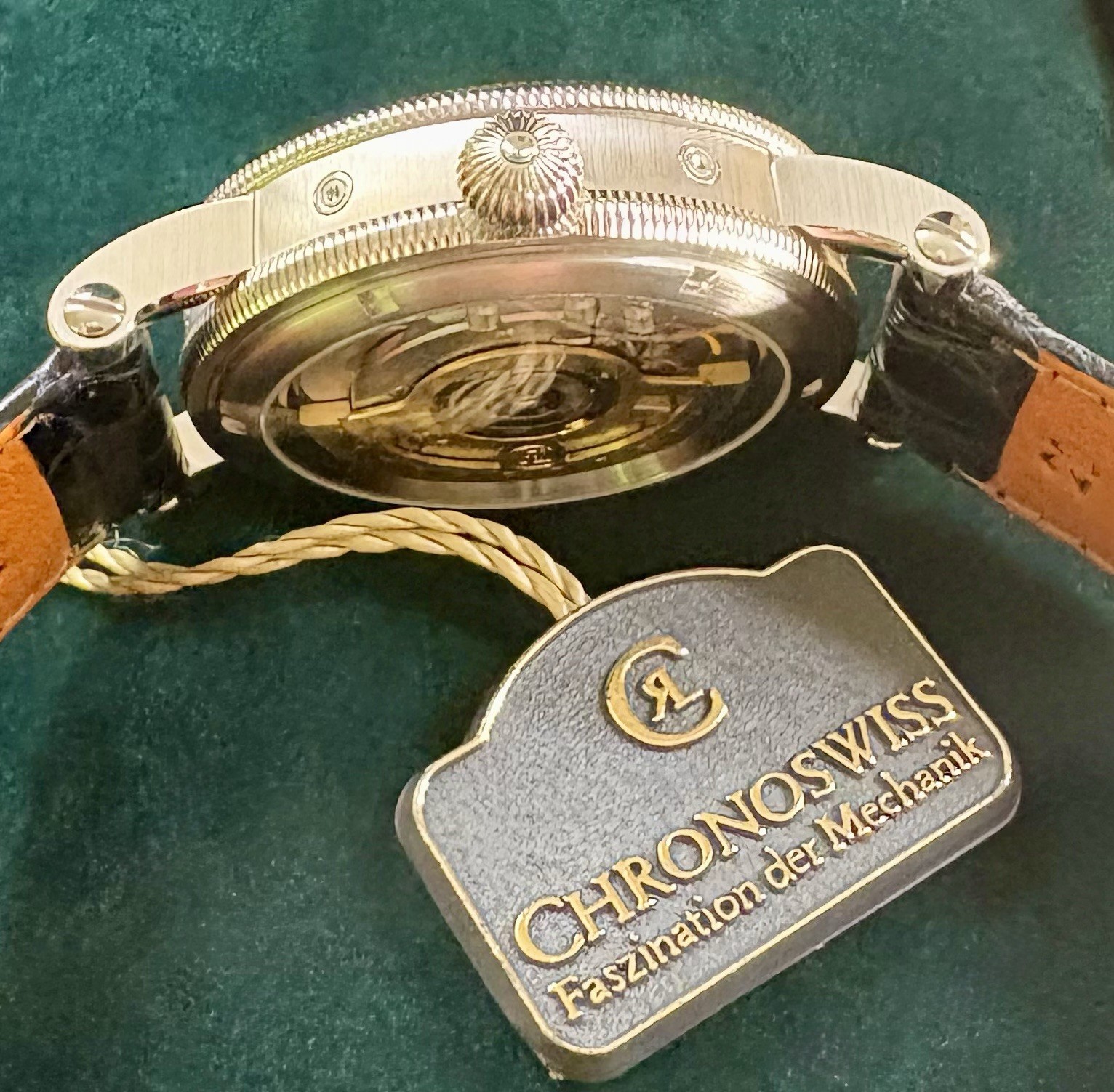 Chronoswiss – Lunar Moon Phase Triple Calendar – CH 9323 – C.931 – Box & Papers