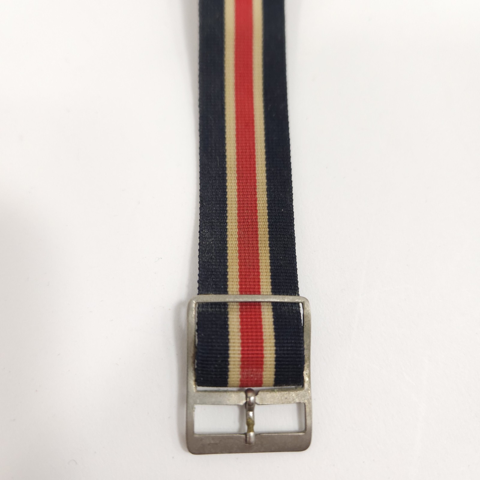 Vtg Timex Quartz M Cell Quartz Watch Rainbow Striped Band Assembled Philippines