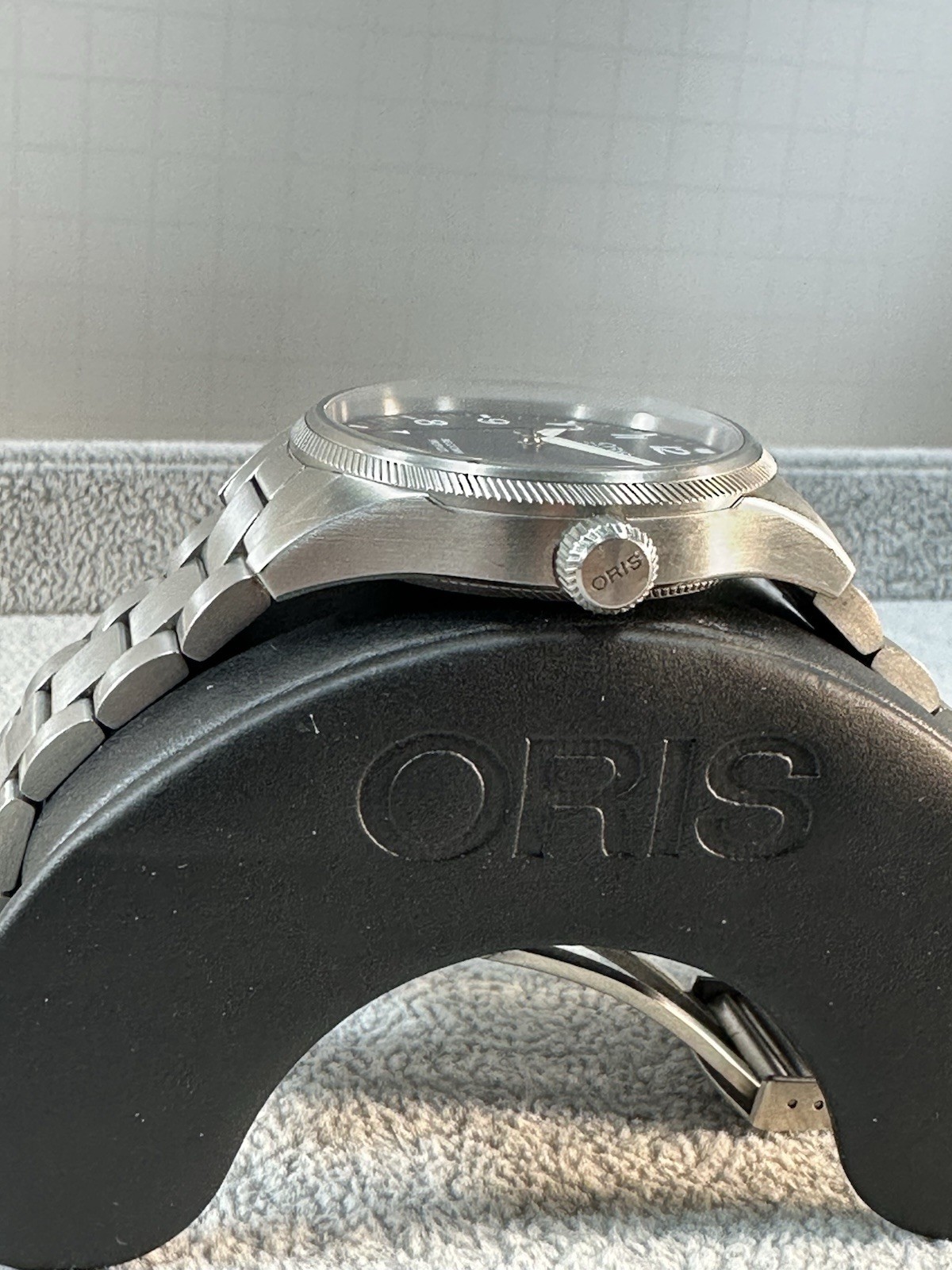 Oris Big Crown ProPilot Men’s Black Watch – 01 752 7760 4164-07 8 22 08 Steel