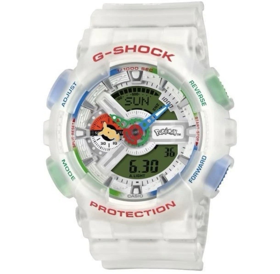 PREORDER – Casio G-Shock X Pokémon Watch GA110PKM-7A – BRAND NEW