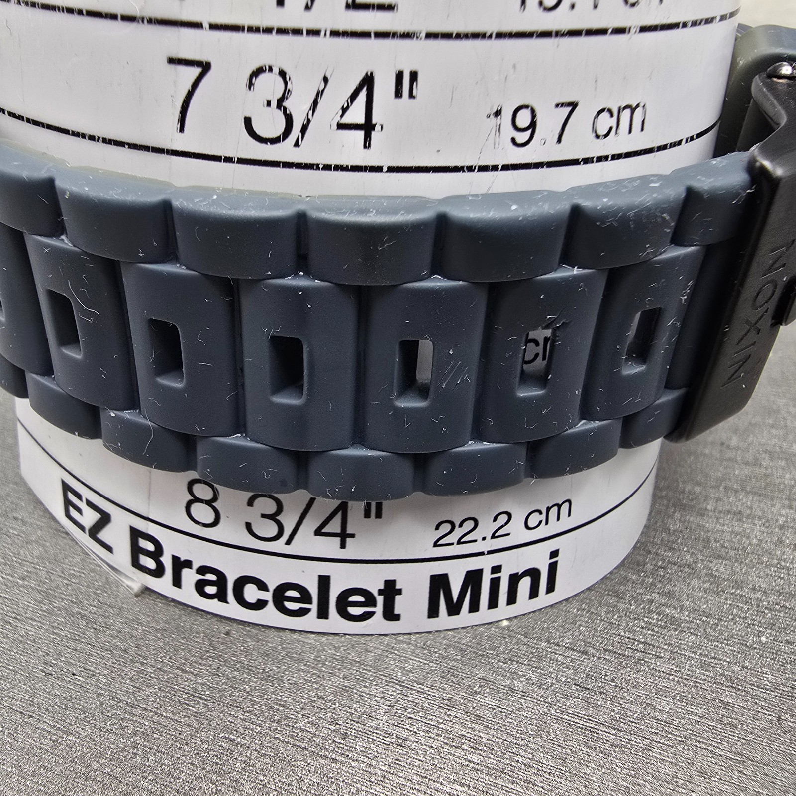 Nixon Rubber Player Watch Men 45mm Gray Dial Gray Tone Rectangle New Battery