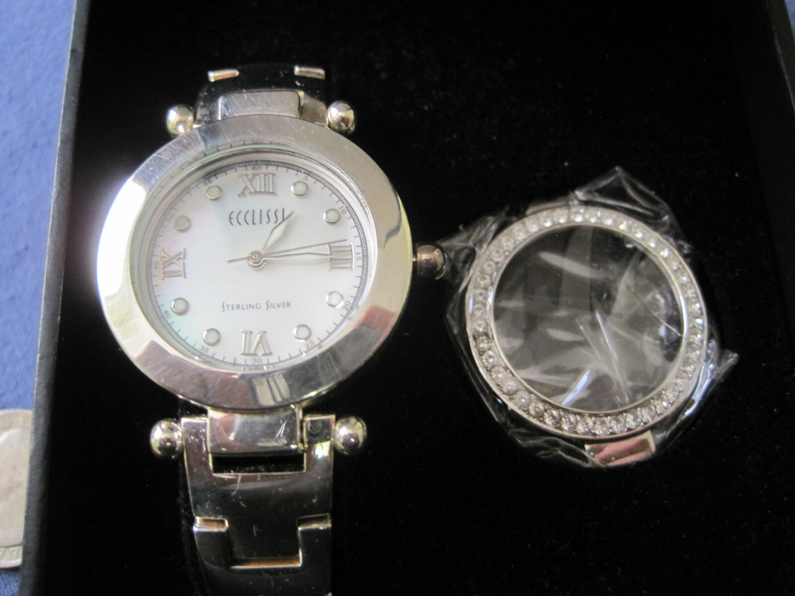 Bx 057 ladys sterling silver ECCLISSI watch bracelet