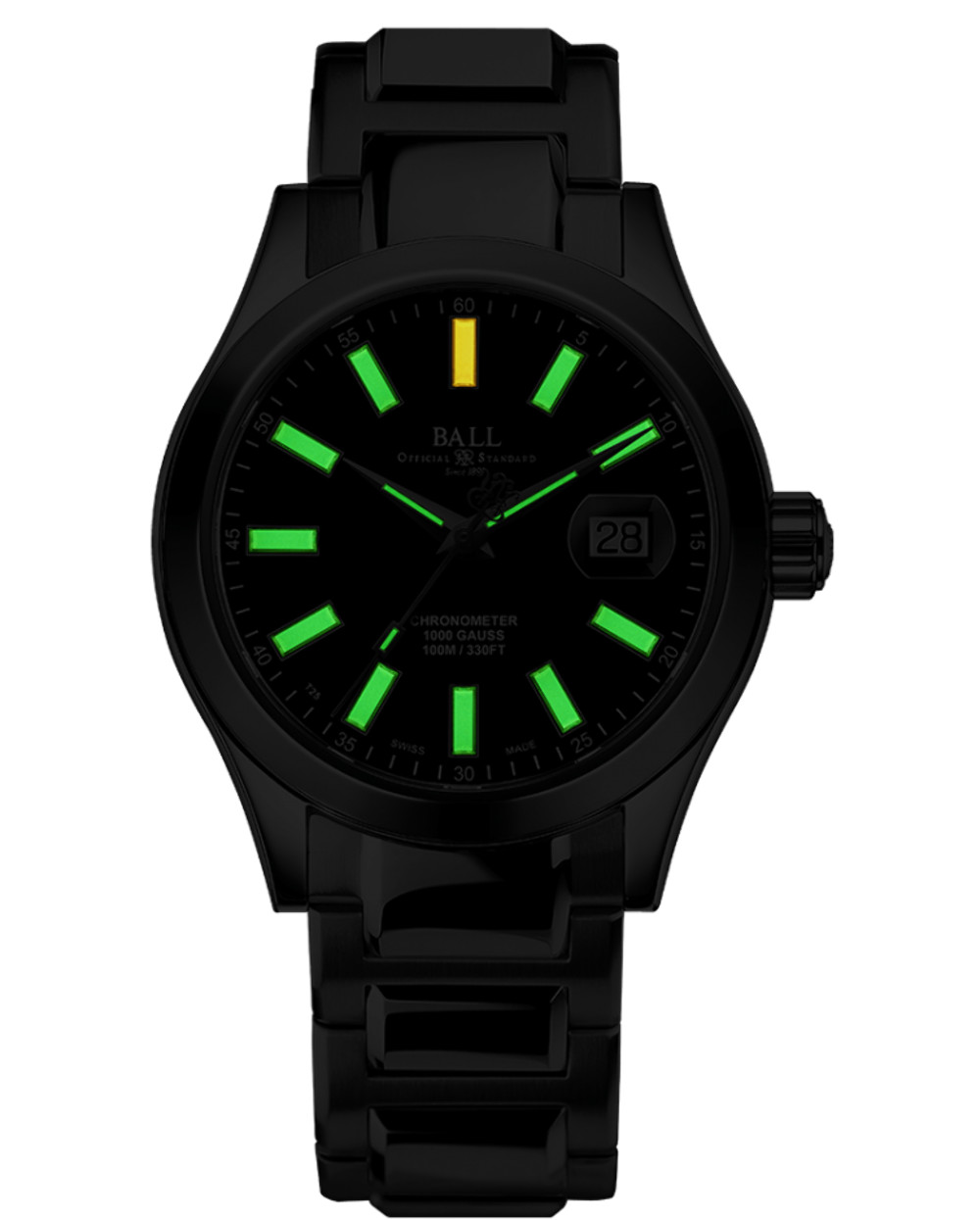 Engineer III Marvelight Chronometer 40mm | Black Dial Wristwatch NM9026C-S6CJ-BK