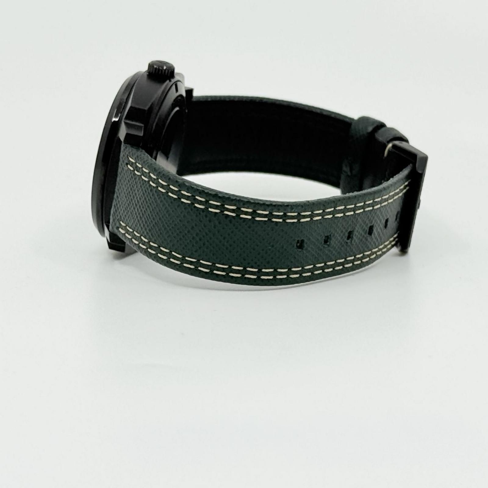 Bamford Snoopy Peanuts GMT Automatic 40mm Limited 100 Green Khaki Serial 051 DSM