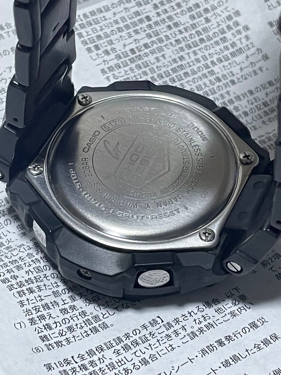 Item G SHOCK GW 3000BD 1AJF Metal Band CASIO Sky Cockpit Black Working Item