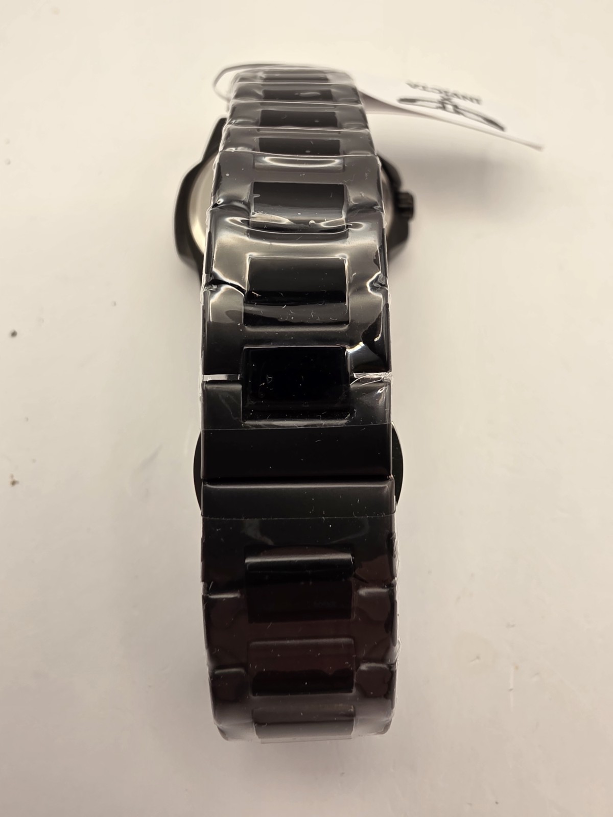 Invicta Specialty Men’s 44mm Quartz Black Dial Black Steel Bracelet Box#9