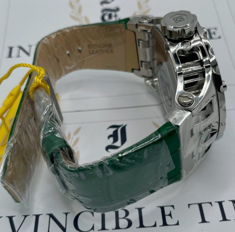 Invicta DC Comics Aquaman Auto Men’s Watch w/ MOP Dial 52mm Green/Steel (43912)