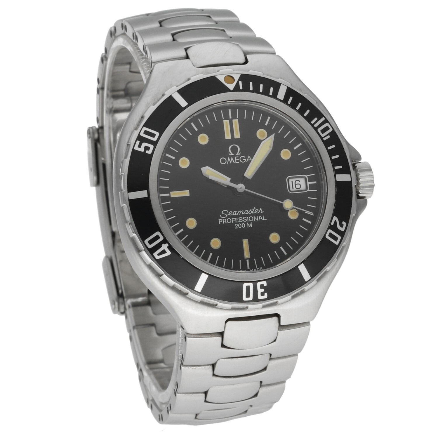 1993 Omega Seamaster Professional 200M Pre-Bond 36mm Quartz Ref.396.1062