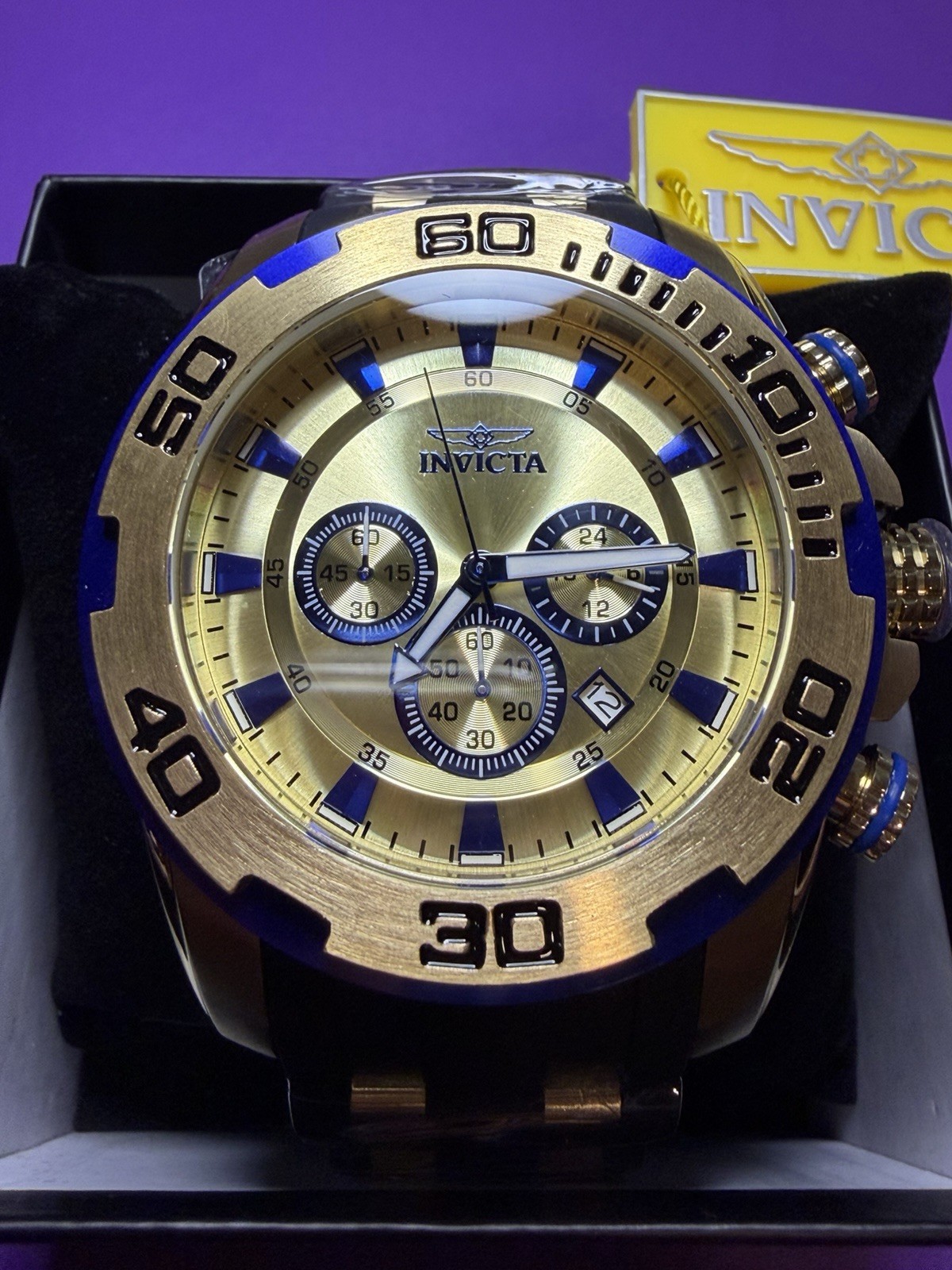 🔥 NEW WATCH IN BOX INVICTA PRO DIVER SCUBA CHRONOGRAPH 22308 🔥