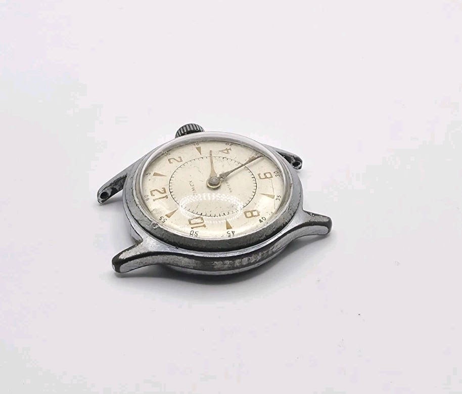 Vintage Timex US Time Military Style Mechanical Wrist Watch Runs