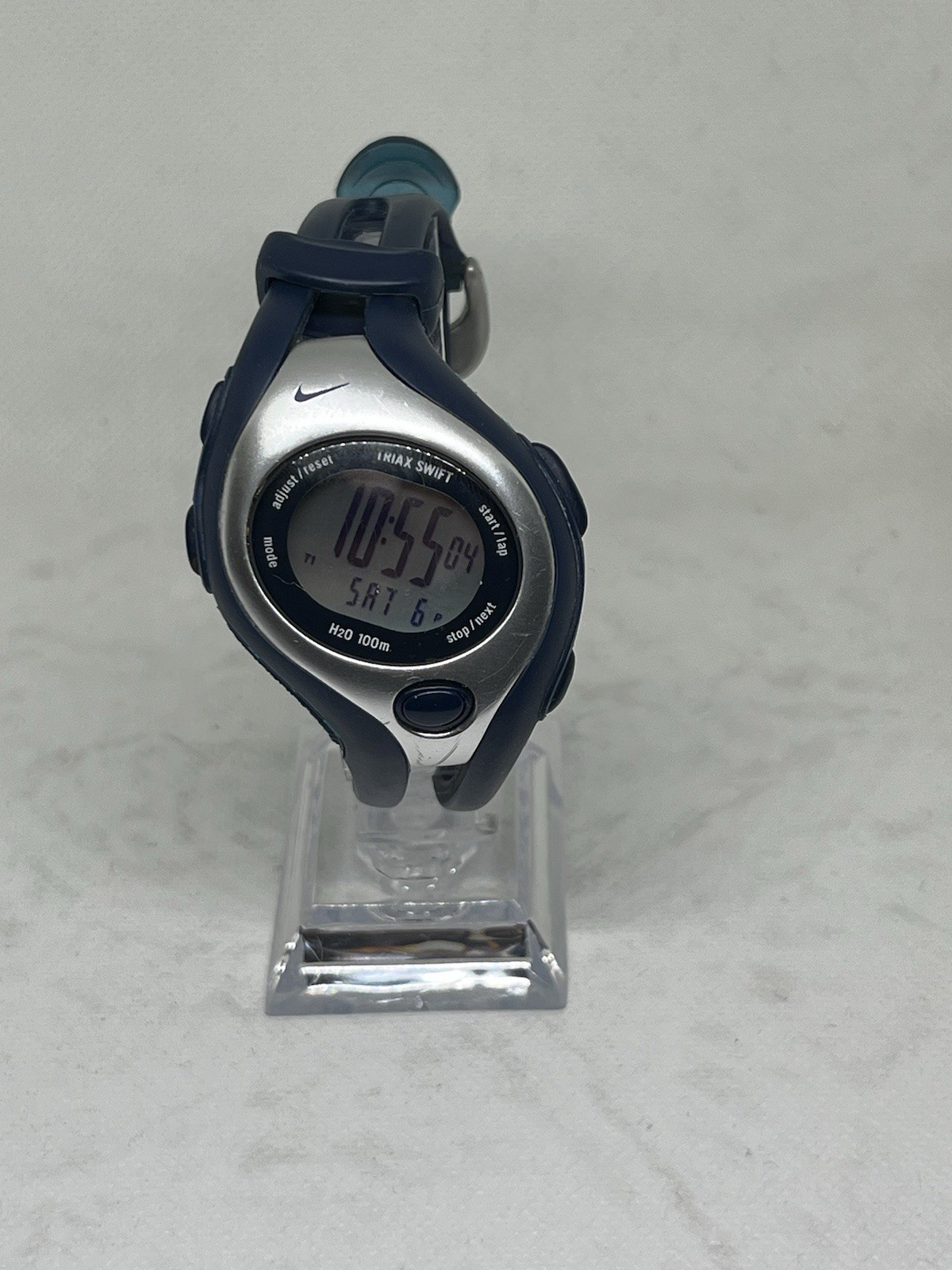 Nike Triax Swift WR0090 Unisex Adult Wristwatch With Blue Polyurethane Strap