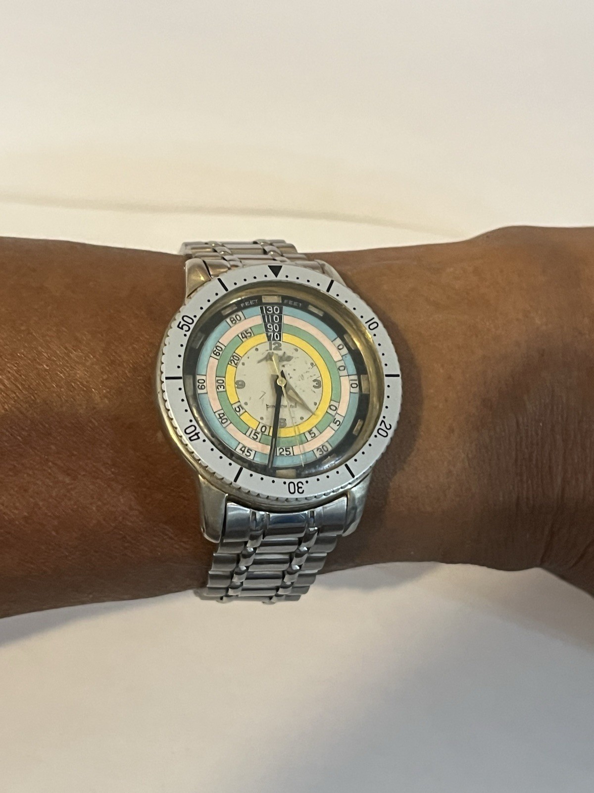1960’S MIDO POWERWIND DIVER VINTAGE WATCH, WORKING!!