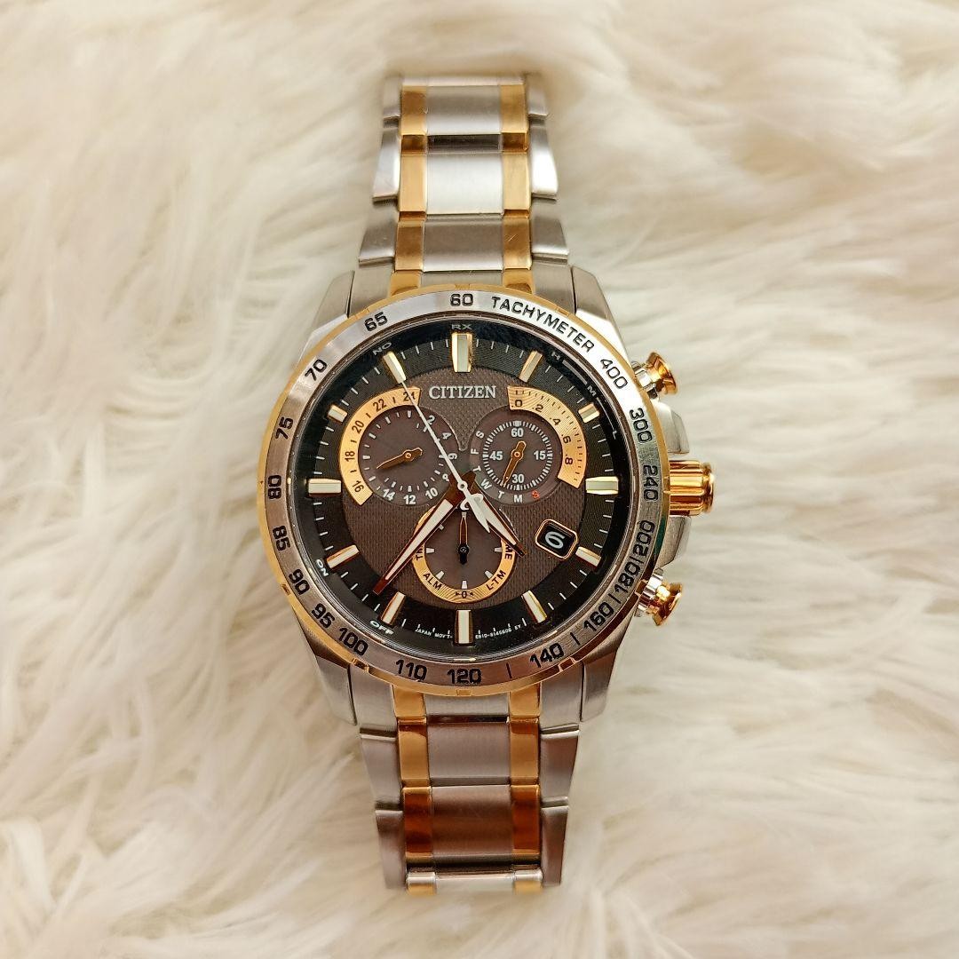 Citizen E610-S104840 Eco-Drive Radio Chronograph Watch