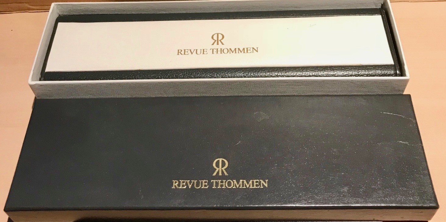 REVUE THOMMEN CHRONOMARK 2 Button Auto Chronograph – Valjoux 7750 With Box Steel