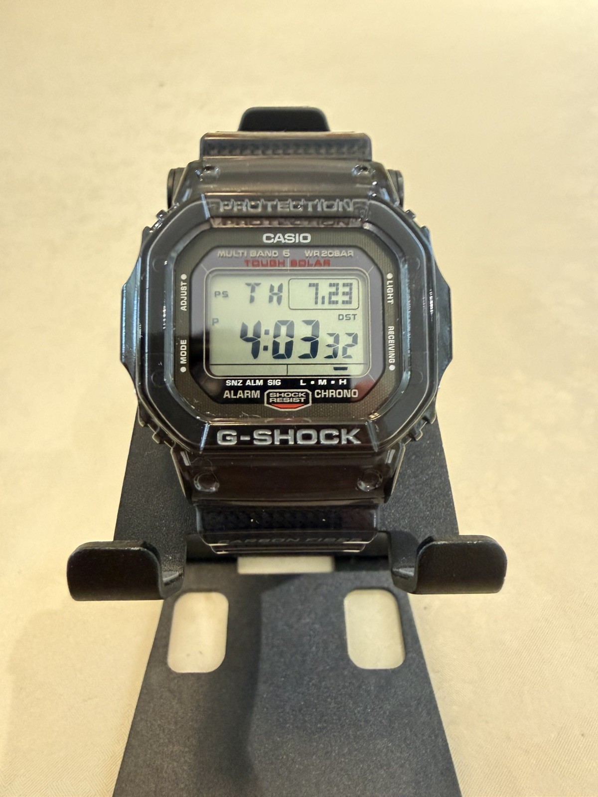 CASIO G-SHOCK GW-S5600U-1JF Titanium & Carbon Fiber Men’s Watch New in Box
