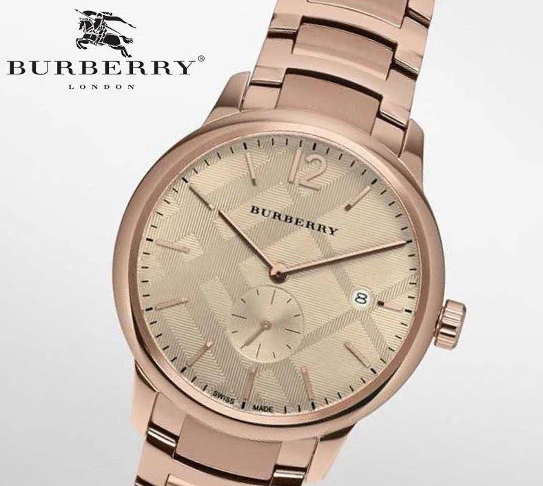 Burberry Men’s Watch The Classic Collection Rose Gold