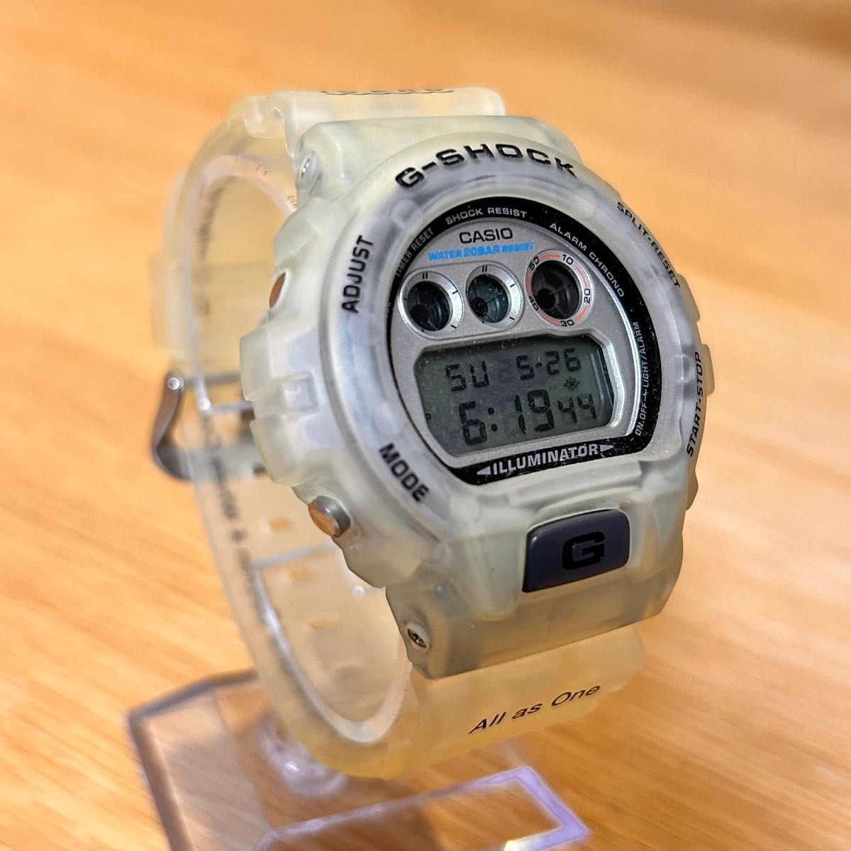 Casio G SHOCK DW 6900K 8AT Skeleton Dolphin Whale Model