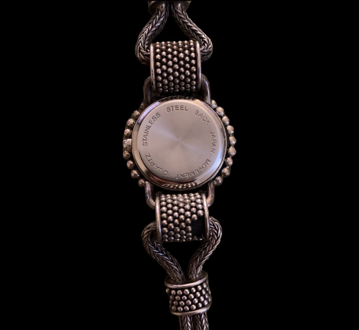 Suarti Bali BA Indonesia Sterling Silver 925 Braided Wheat Chain Watch 6.5″-8.5″