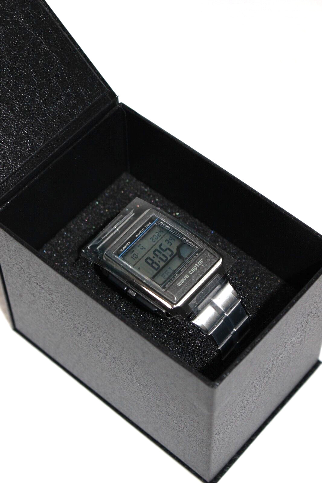 CASIO WAVE CEPTOR WV-59RD-1AJF Men’s Watch Super Illuminator Stainless Steel