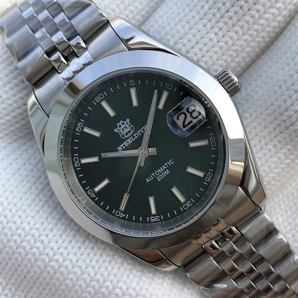 STEELDIVE SD1934 Retro Water Ghost Sapphire NH35 Automatic Diver Watch