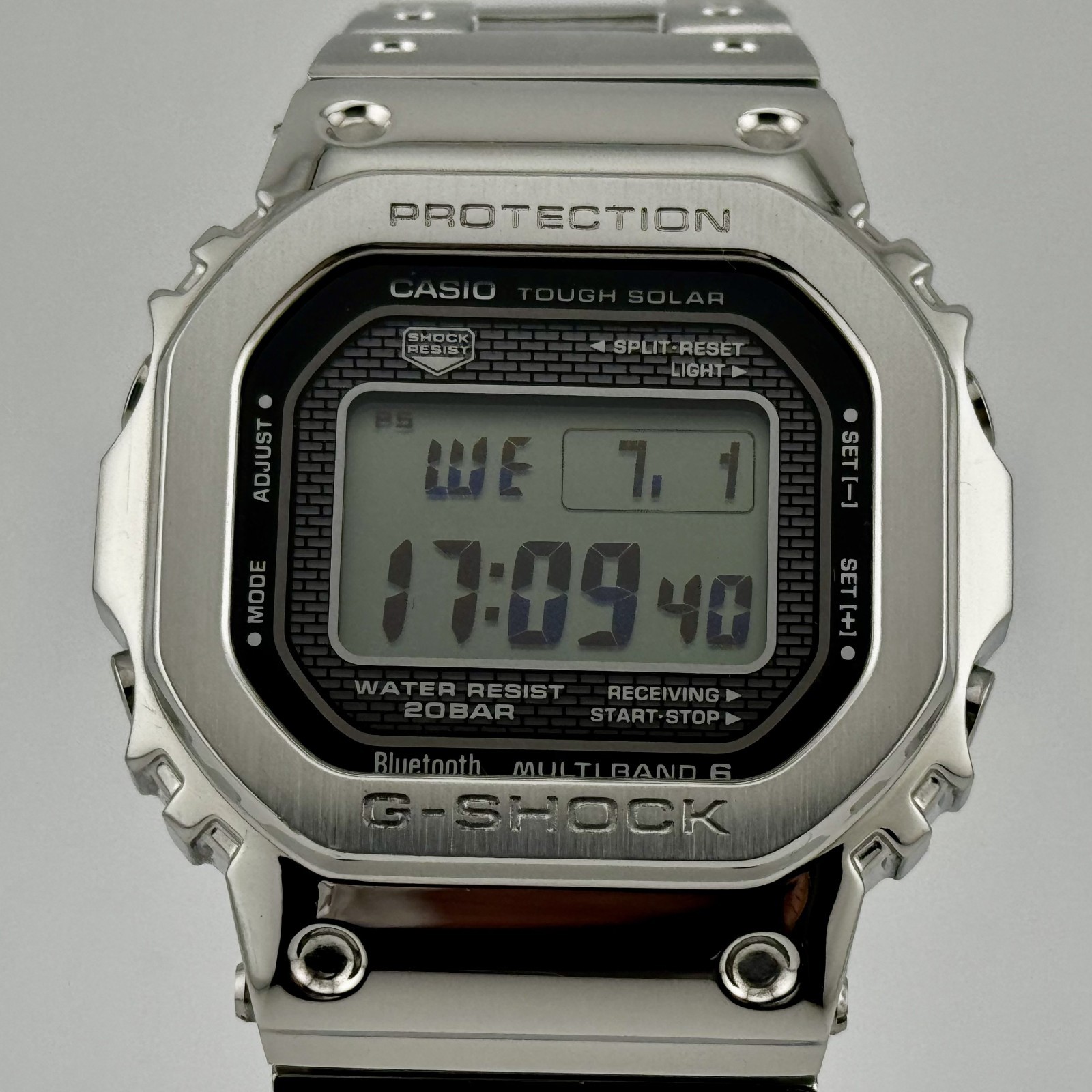 CASIO G-SHOCK GMW-B5000D-1JF Full Metal Bluetooth Solar Quartz Digital Watch
