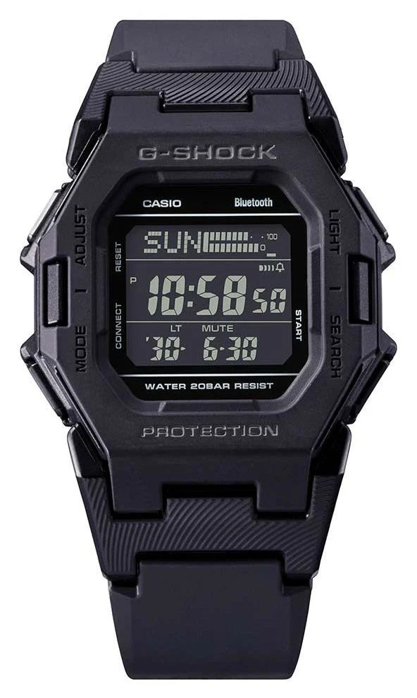 Casio G-Shock Core (46.3mm) Digital Dial / Black Resin Strap GD-B500-1ER Watch