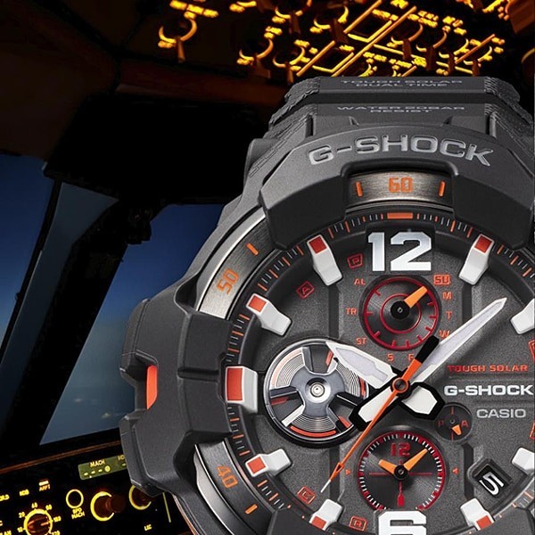 CASIO G-SHOCK GRAVITYMASTER GR-B300-1A4JF MASTER OF G Aviation Men’s Watch