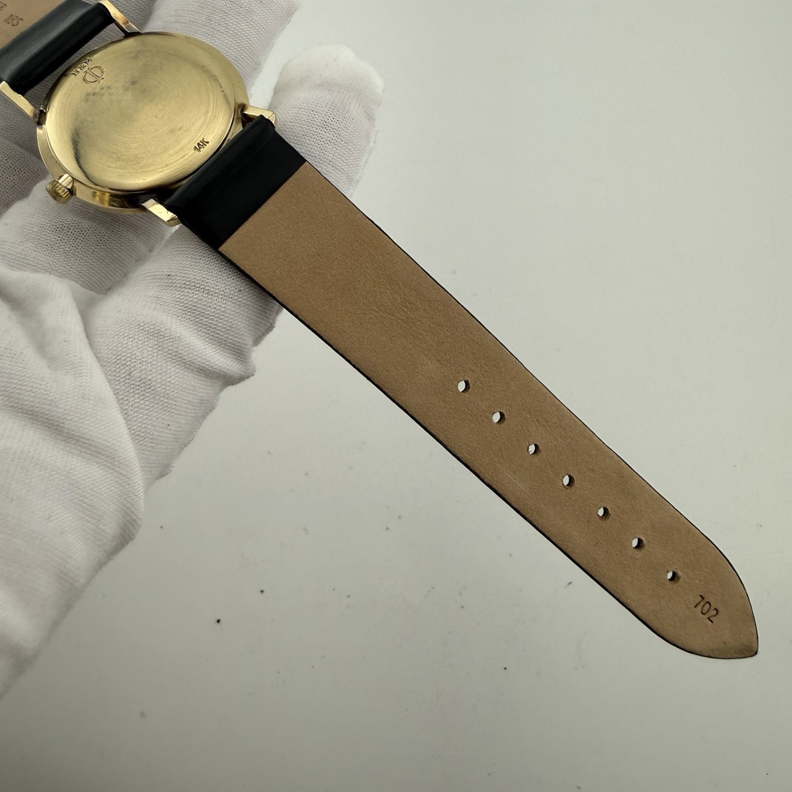Baume & Mercier 32mm Mechanical Wind Up 14k Solid Yellow Gold Watch – Working