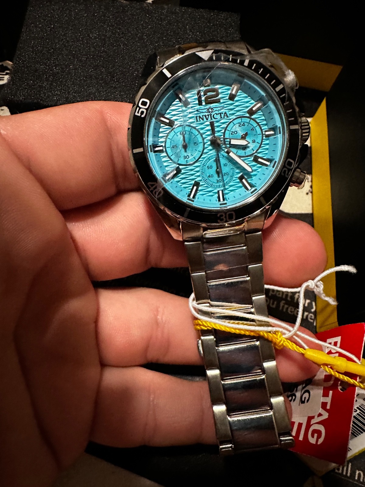 Invicta Pro Diver 44mm Men’s Watch Tiffany Blue Dial