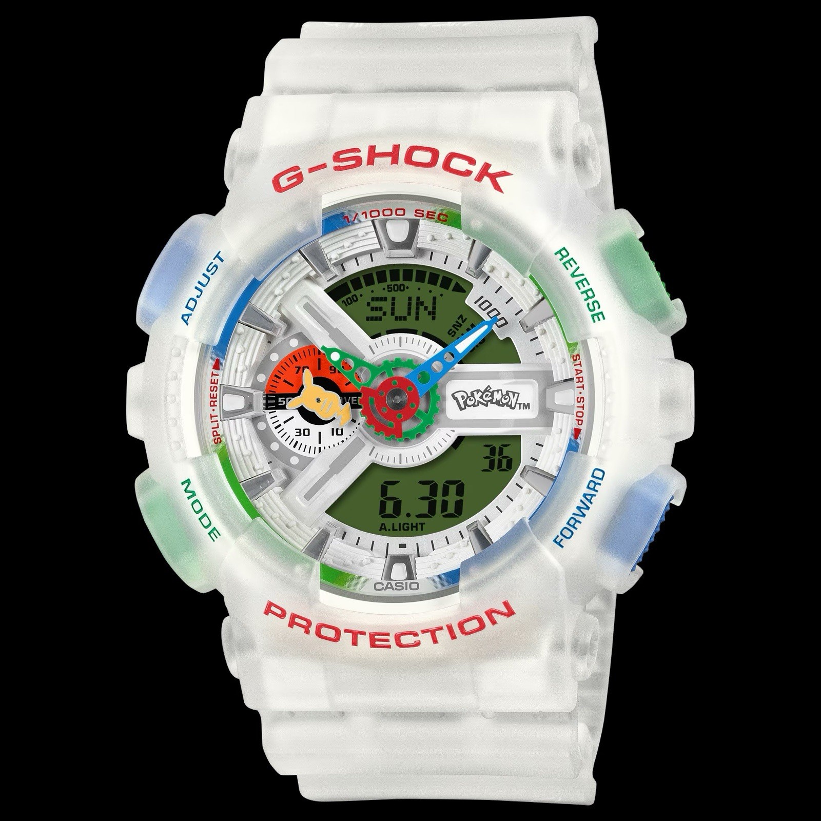CASIO Pokémon x G-SHOCK GA-110PKM-7AJR Pokémon Collaboration