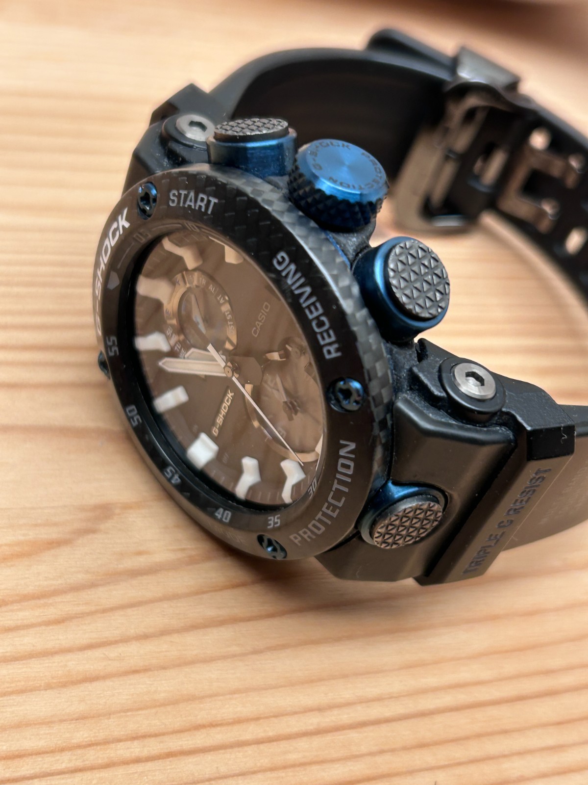 Casio G-Shock GWR-B1000 Gravitymaster Carbon Monocoque Tough Solar