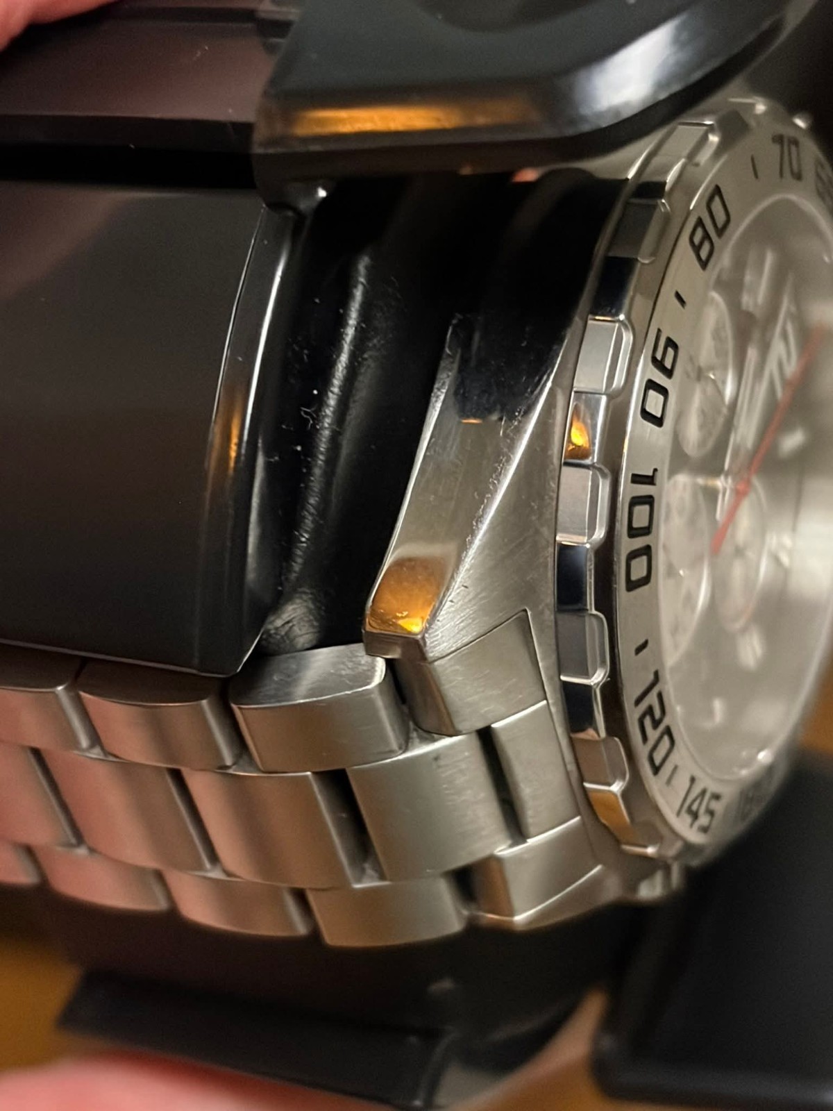 TAG Heuer Formula 1 Quartz Chronograph Date Gray Dial 200m 43mm Steel
