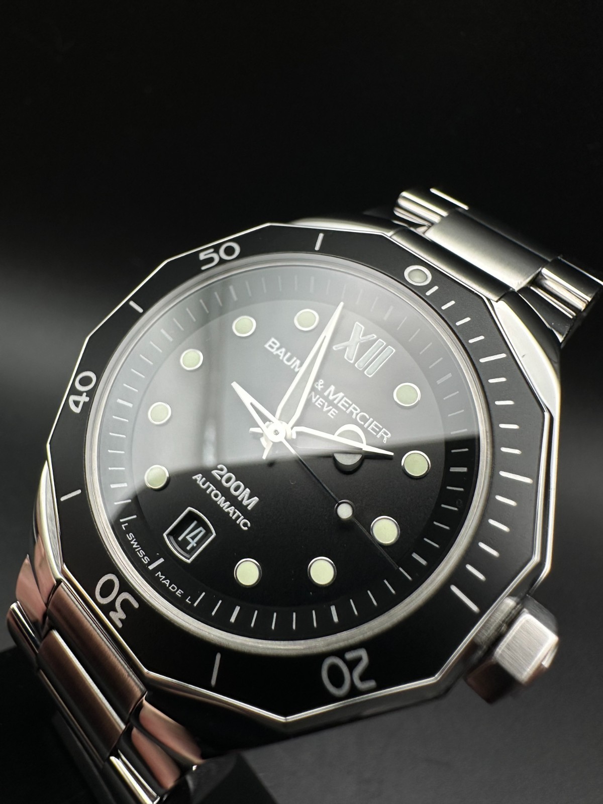 Baume & Mercier Riviera 41mm Automatic Men’s 200m Diver Watch MOA08778