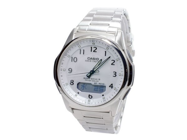 CASIO Wave Ceptor Solar Men’s Watch WVA M630D 7AJF White